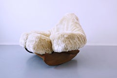 "Yeti" Pop Art Rocking Chair by Mario Scheichenbauer, circa 1968
