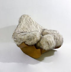 Yeti" Pop Art Rocking Chair by Mario Scheichenbauer, circa 1968