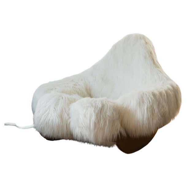 Yeti Rocking Chair by Mario Scheichenbauer, 1960s For Sale at 1stDibs