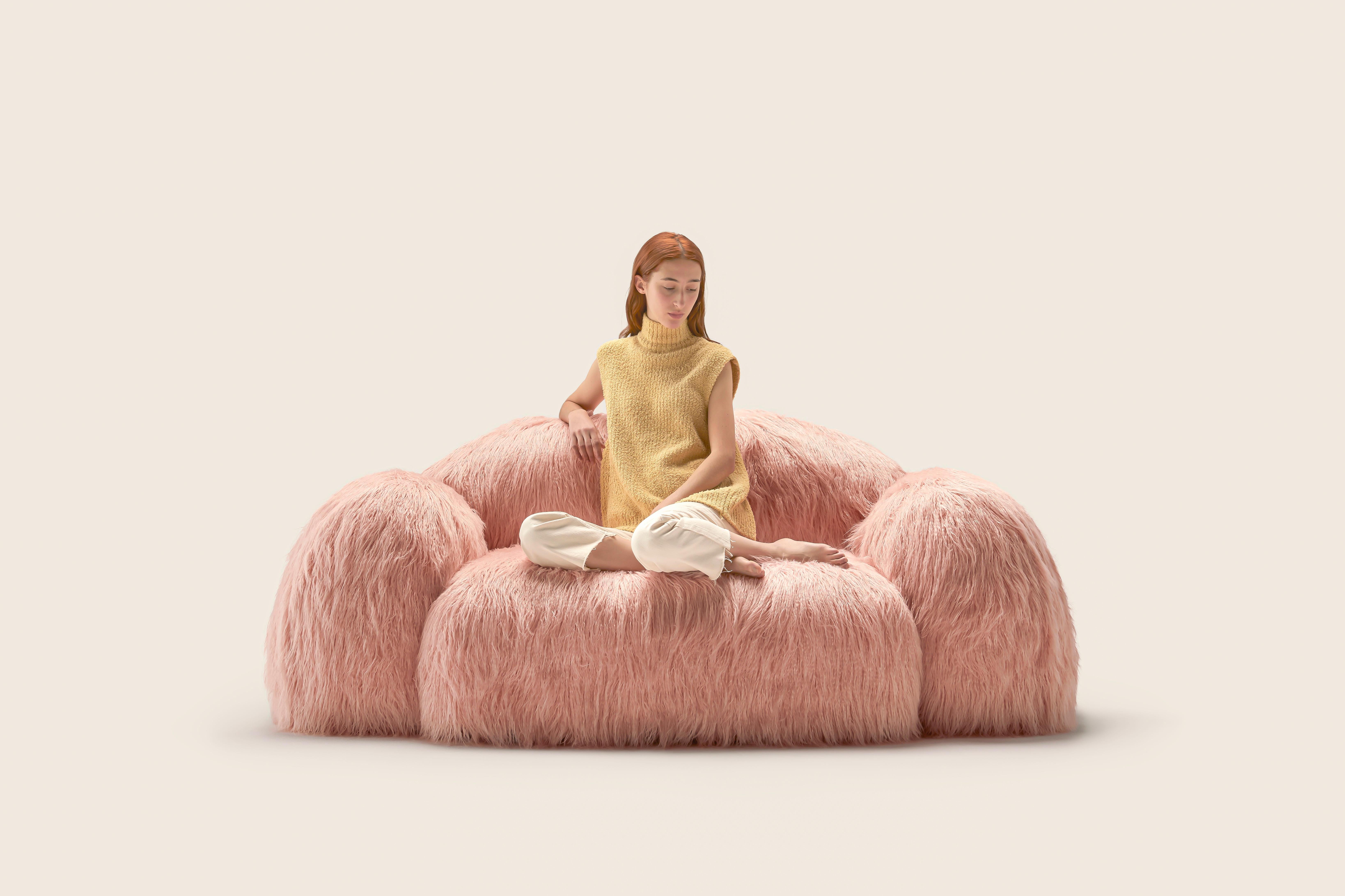fuzzy couch