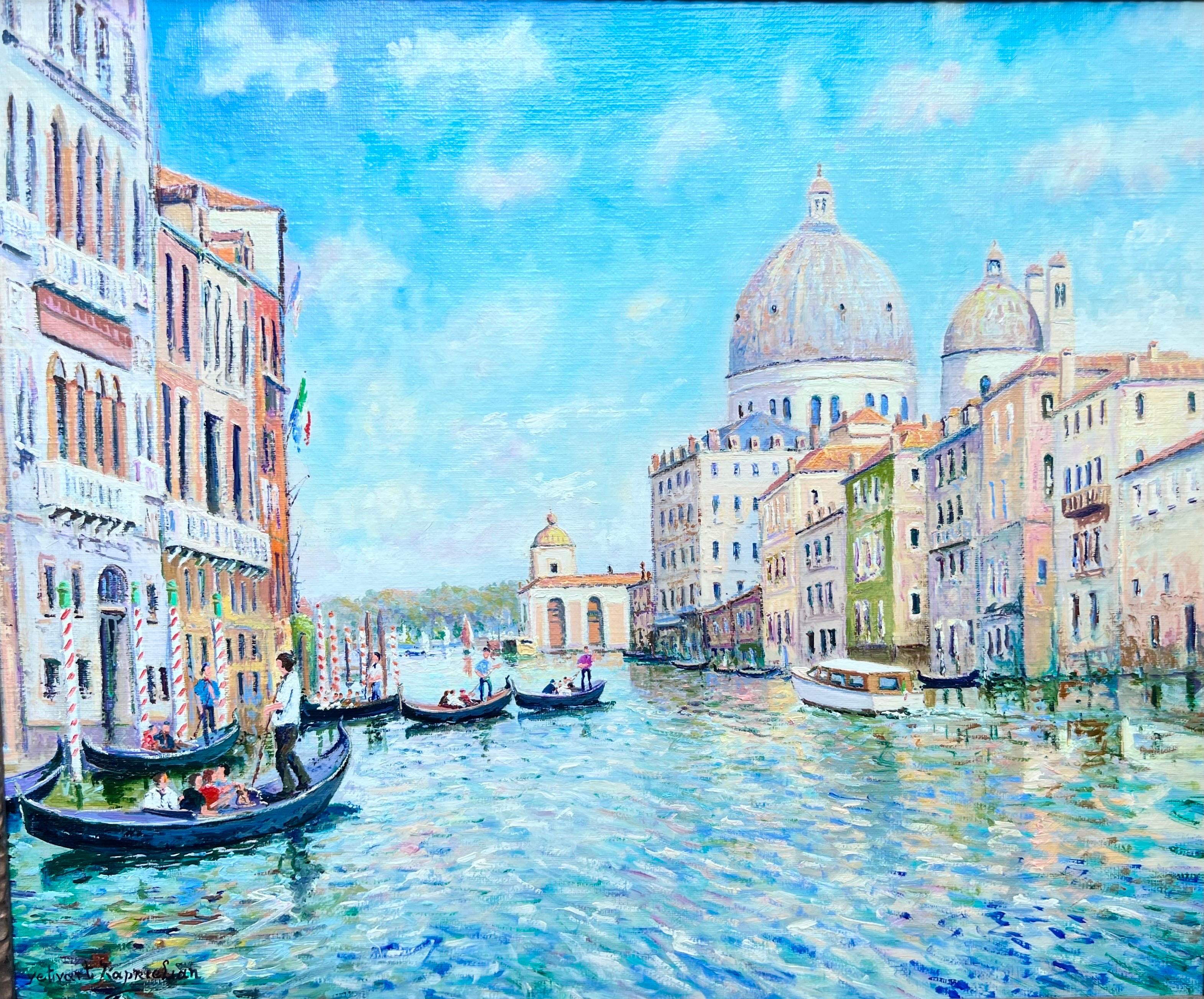 Der große Kanal in Venise. im Angebot 6