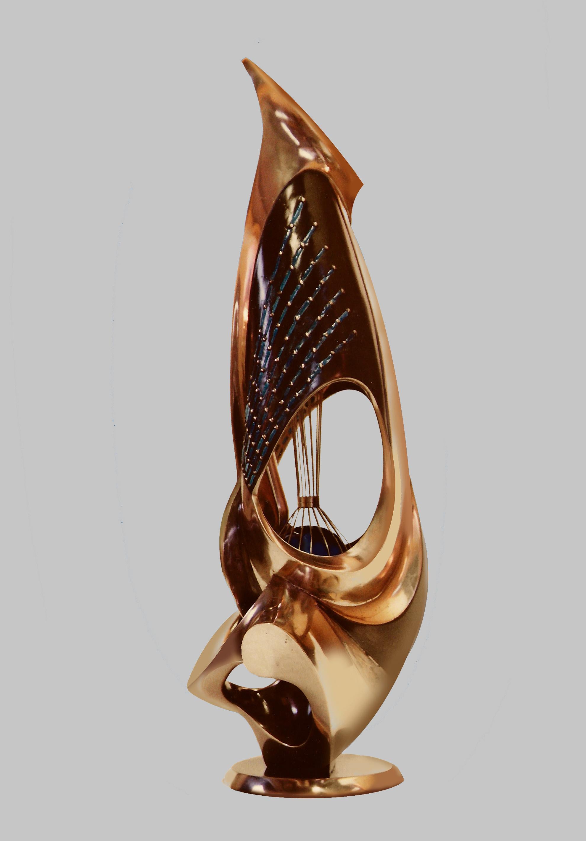 RARITY - Gold Abstract Sculpture by Yevgeniy Prokopov