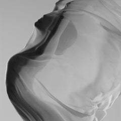 "Flame" Black & White Photography 45" x 45" in Ed. of 18 by Yevgeniy Repiashenko