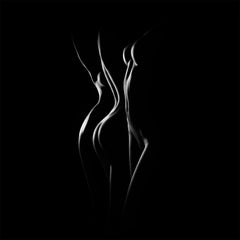 "Drei Grazien" Aktfotografie 24 x 24 in Ed. of 28 von Yevgeniy Repiashenko