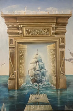The Birth, Realist Landscape Painting, Oil on Canvas, 2026