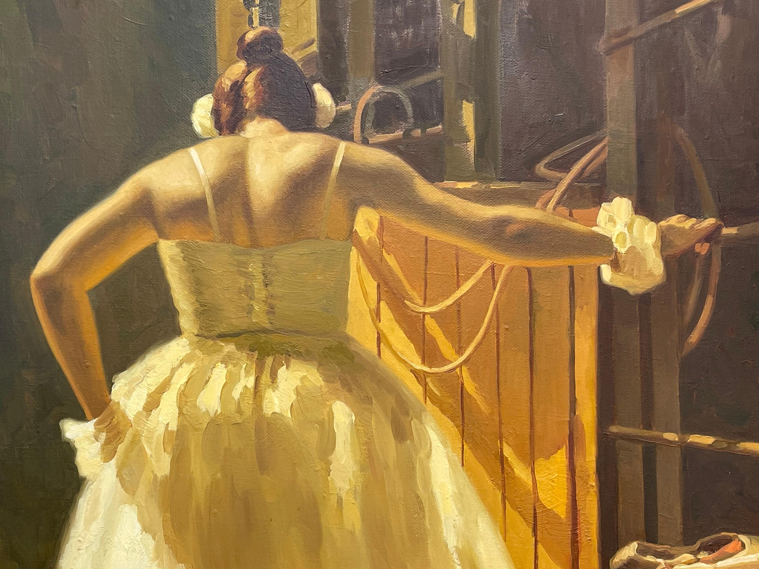 BACKSTAGE - Painting by Yevgeny Balakshin