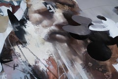 "Antiquity News" Painting 39" x 47" inch by Yevhenii Shapovalov