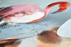 "Pink Islands I" Oil Painting 39" x 47" inch by Yevhenii Shapovalov