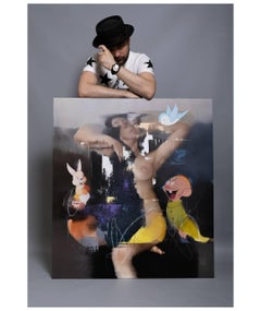 "Snow White" Oil Painting 39" x 35" inch by Yevhenii Shapovalov