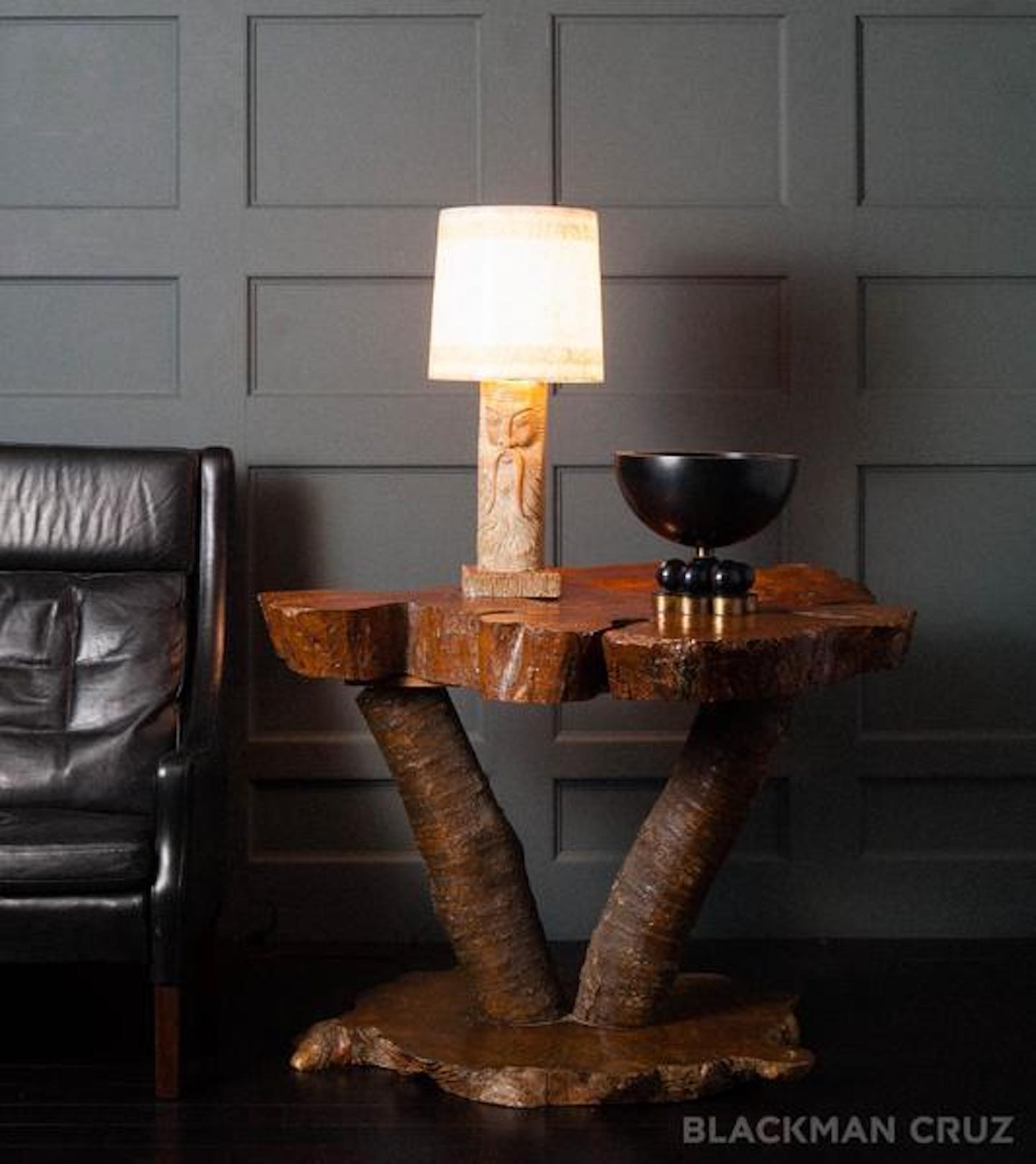 Yew Tree Table In Good Condition For Sale In Los Angeles, CA