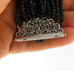 Yewn Lock of Good Wishes 18 Karat Gold Diamonds Rare Bracelet