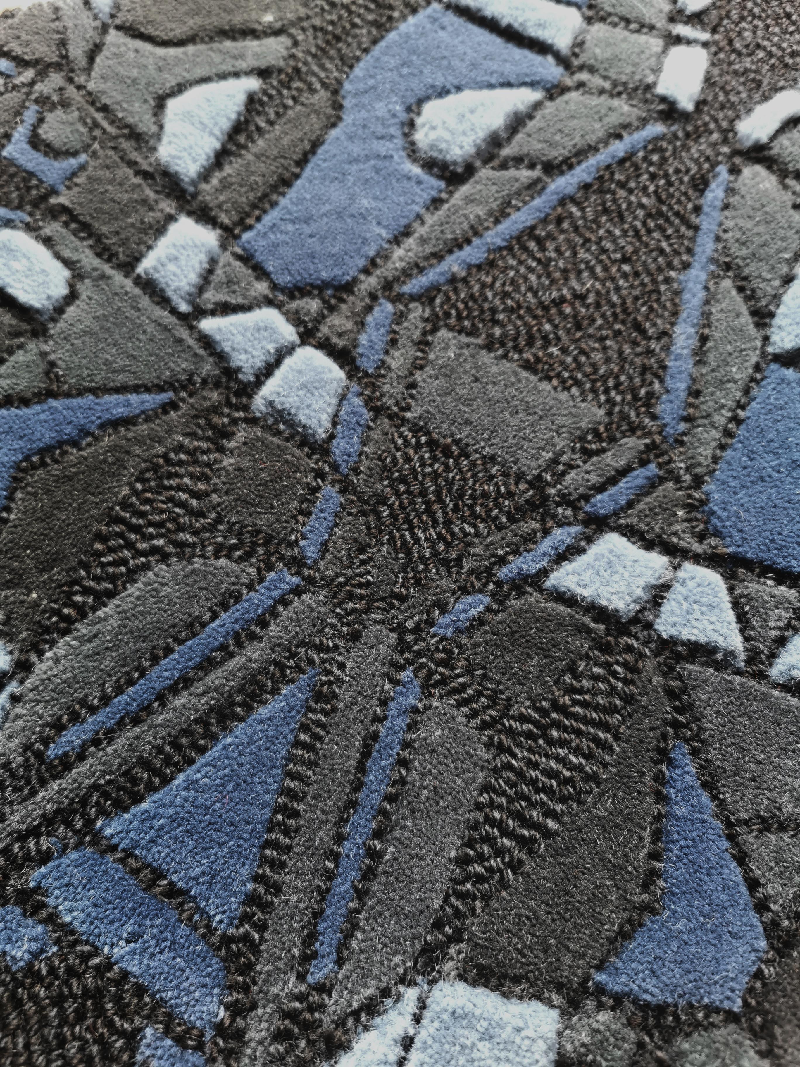 Yggdrasil Blue Rug by Volver Studios
Dimensions: W 250 x L 250 cm.
Materials: Wool.

Available in thirteen size options. Also available in custom measurements. Prices may vary. Please contact us.

Volver is a Norwegian design studio that offers