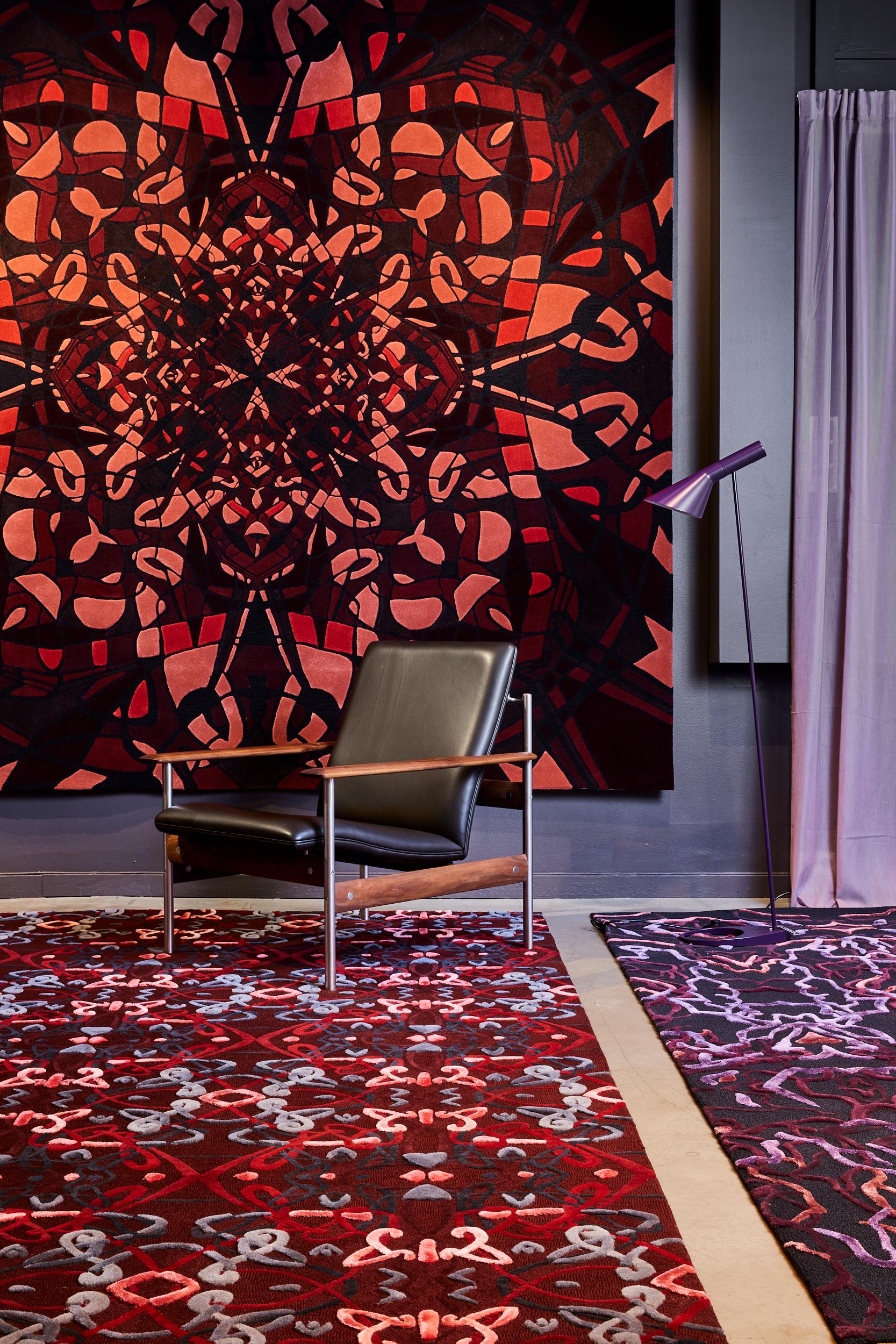 Yggdrasil Red Rug by Volver Studios
Dimensions: W 250 x L 250 cm.
Materials: Wool.

Available in thirteen size options. Also available in custom measurements. Prices may vary. Please contact us.

Volver is a Norwegian design studio that offers