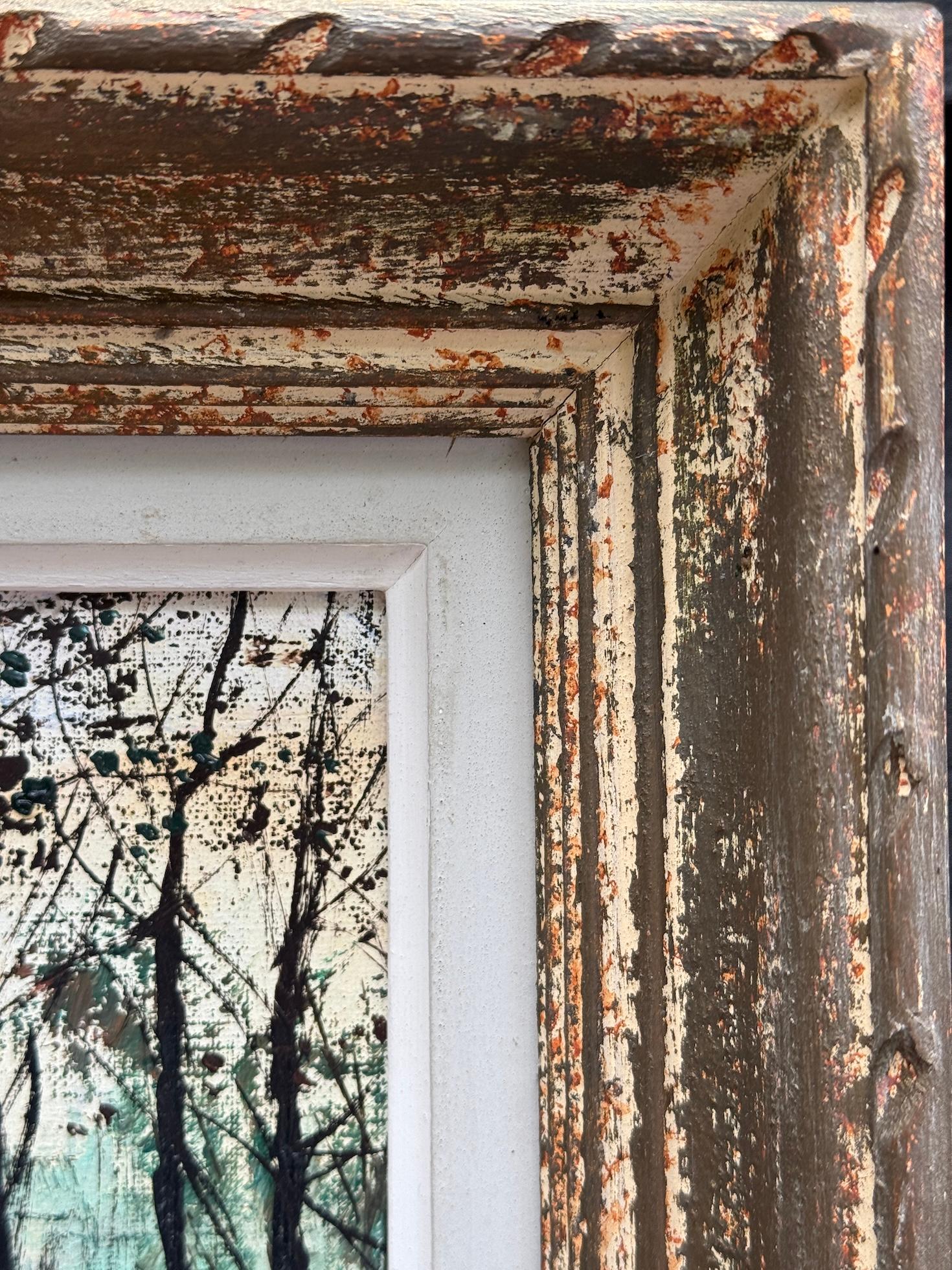 vue impressionniste française du milieu du siècle dernier du Ponte Nerf, Paris, France en vente 4