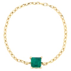 YI Collection Emerald Chain Ring