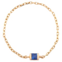 Anillo de cadena Petite Zafiro Colección YI