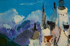 Yi Tian Impressionist Original Oil On Canvas "Untitled"