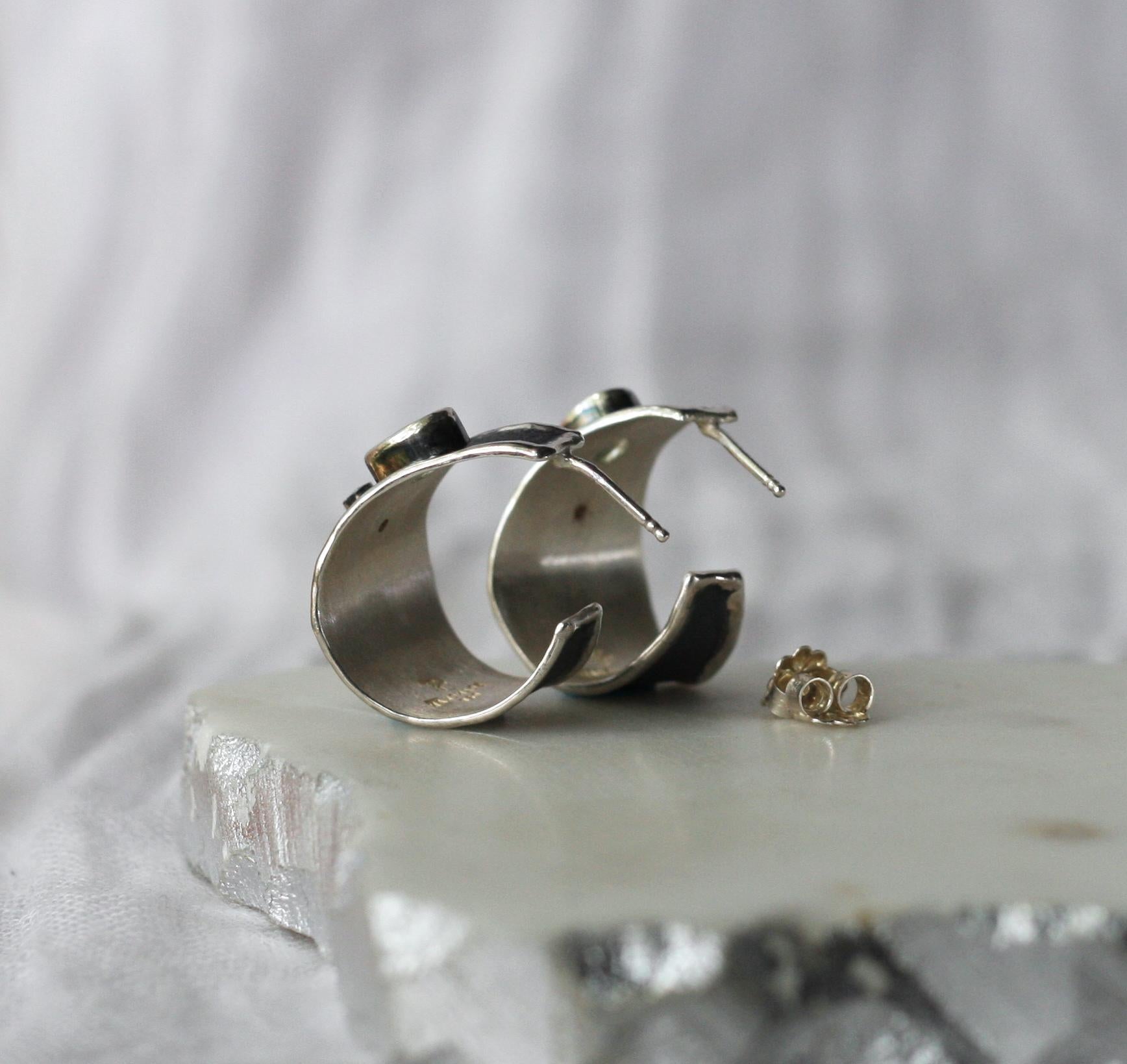 Yianni Creations 1.50 Carat Aquamarine and Diamond Silver and Rhodium Earrings 7