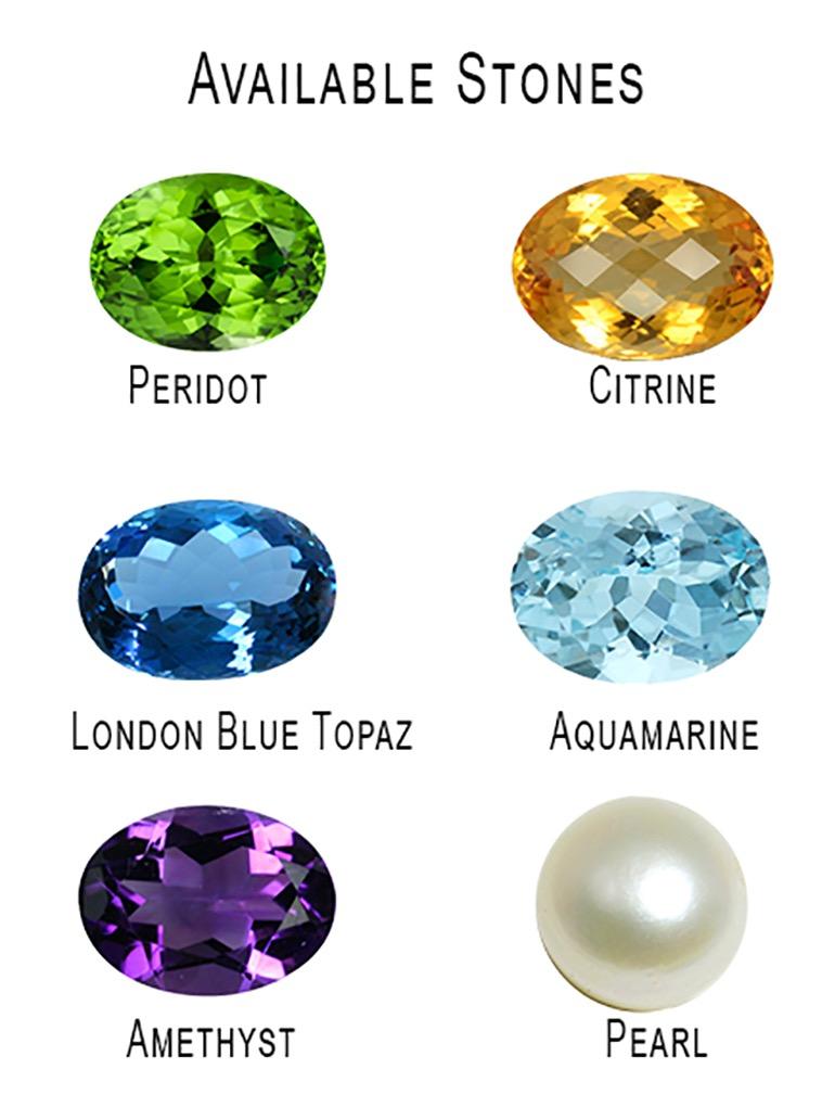 Yianni Kreationen zweifarbige Ohrringe mit Amethyst und Diamant in Feinsilber und Gold (Ovalschliff) im Angebot