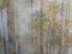 An afternoon in Meudon by CHEN Yiching - Contemporary Nihonga painting, forest