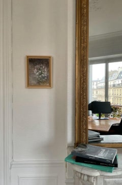 Brilliance by CHEN Yiching - Nihonga painting, flowers, earth colors