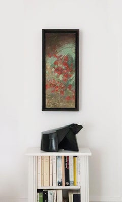 Summer II by Chen Yiching - Contemporary nihonga painting, flowers, nature