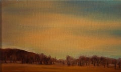 Yifan Liu Landscape Original Oil Painting "Bashang Autumn Day"