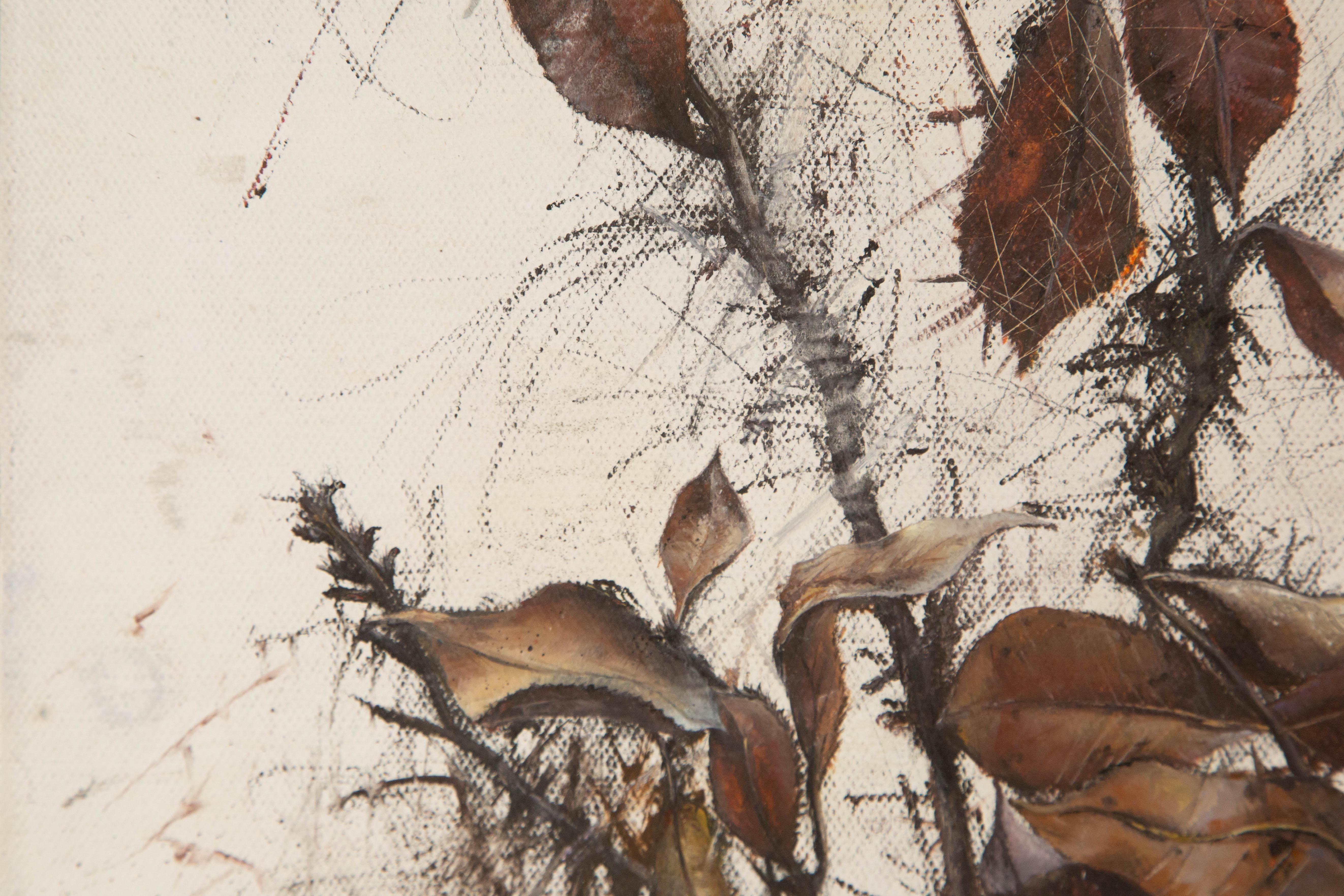 Yifang Liu Stillleben Original Öl auf Leinwand 