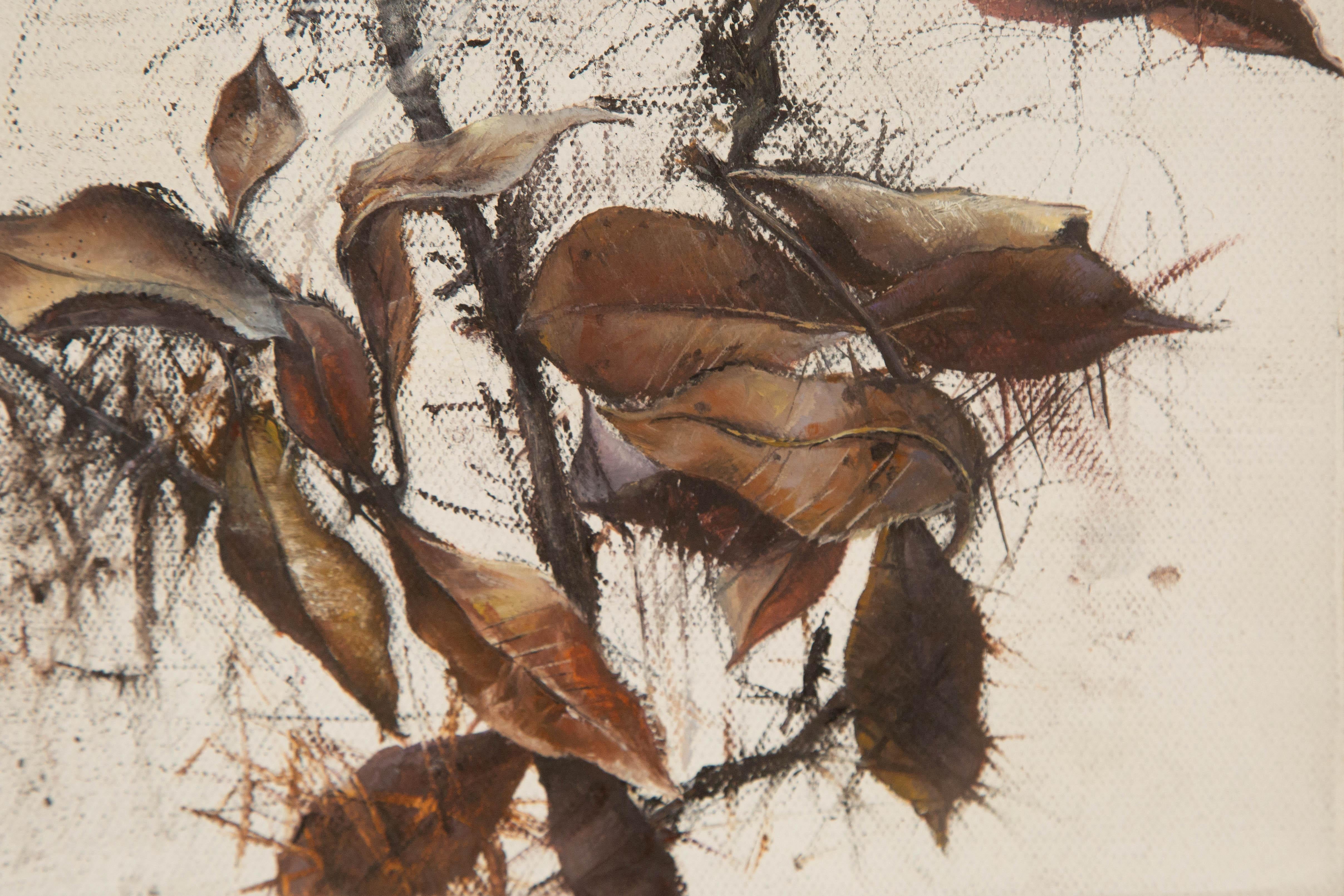 Yifang Liu Stillleben Original Öl auf Leinwand 