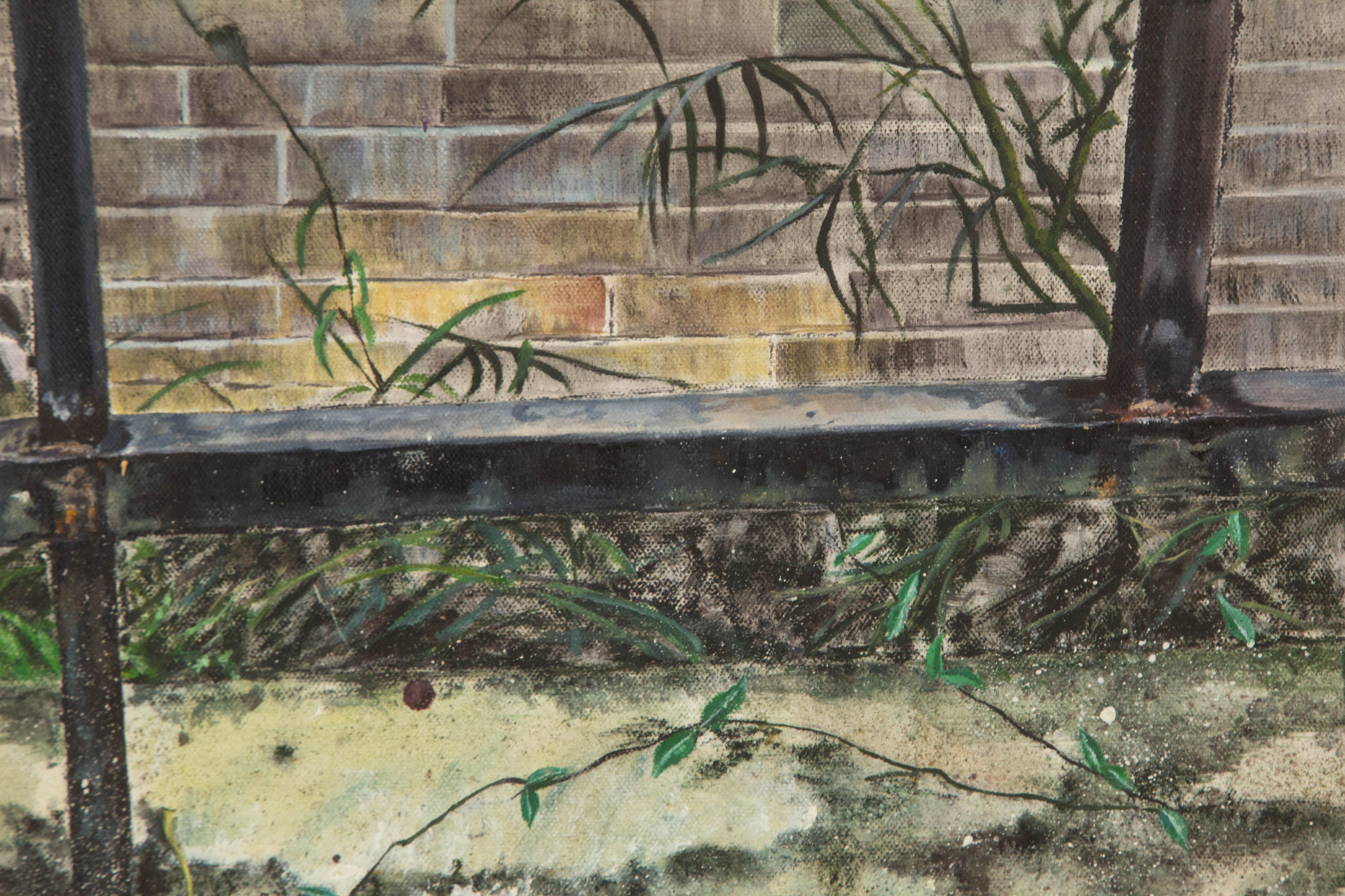 Yifang Liu Stillleben Original Öl auf Leinwand 