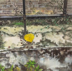Yifang Liu Stillleben Original Öl auf Leinwand "Diverse Elemente VI"