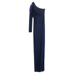 Yigal Azrouel Spitze Schulter-Abendkleid aus Jersey