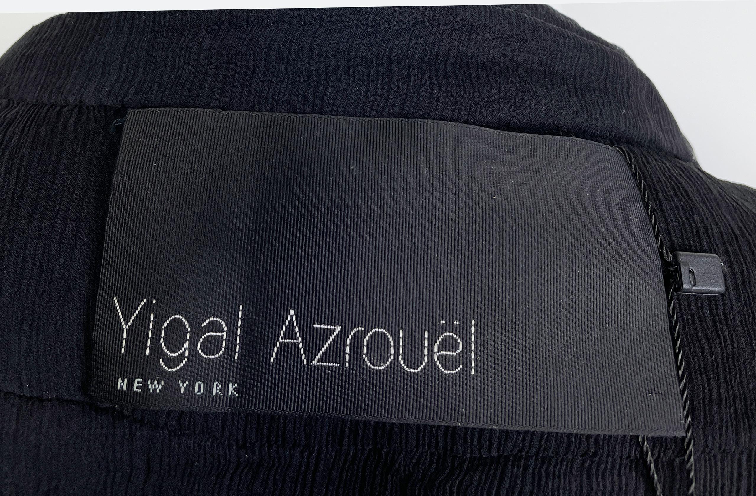 Yigal Azrouel Leather Cape, 2000s In Good Condition For Sale In New York, NY