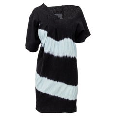 Vestito in lana Yigal Azrouël Tie-Dye - Anni '00