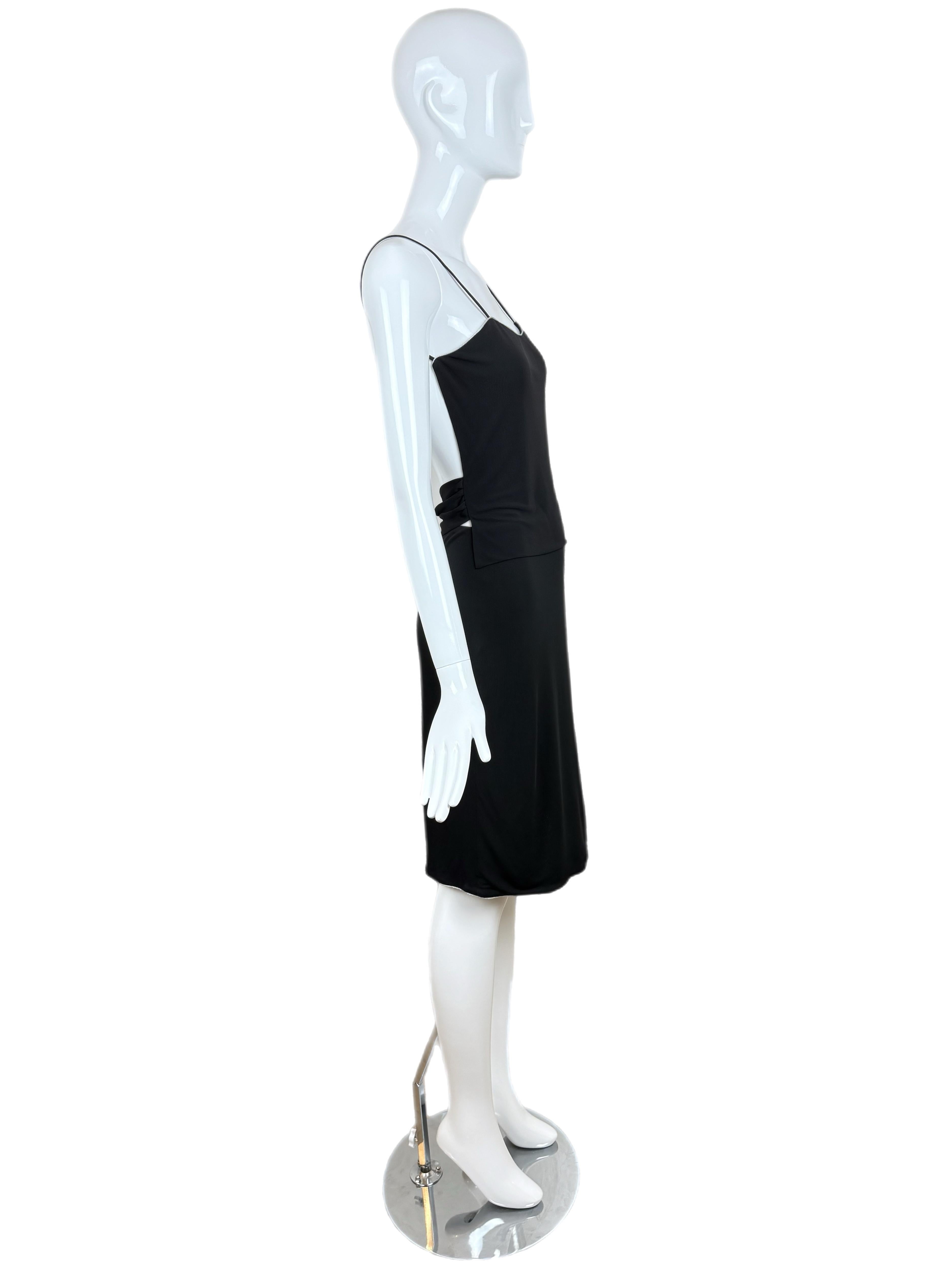 YIGAL AZROUEL Vintage 2 Piece Backless Skirt Set For Sale 2