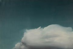 Yijian Wang Contemporary Original Oil On Canvas "Cloud II" (Huile sur toile contemporaine)