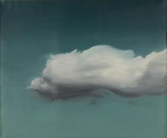 Yijian Wang Contemporary Original Oil On Canvas "Cloud II"