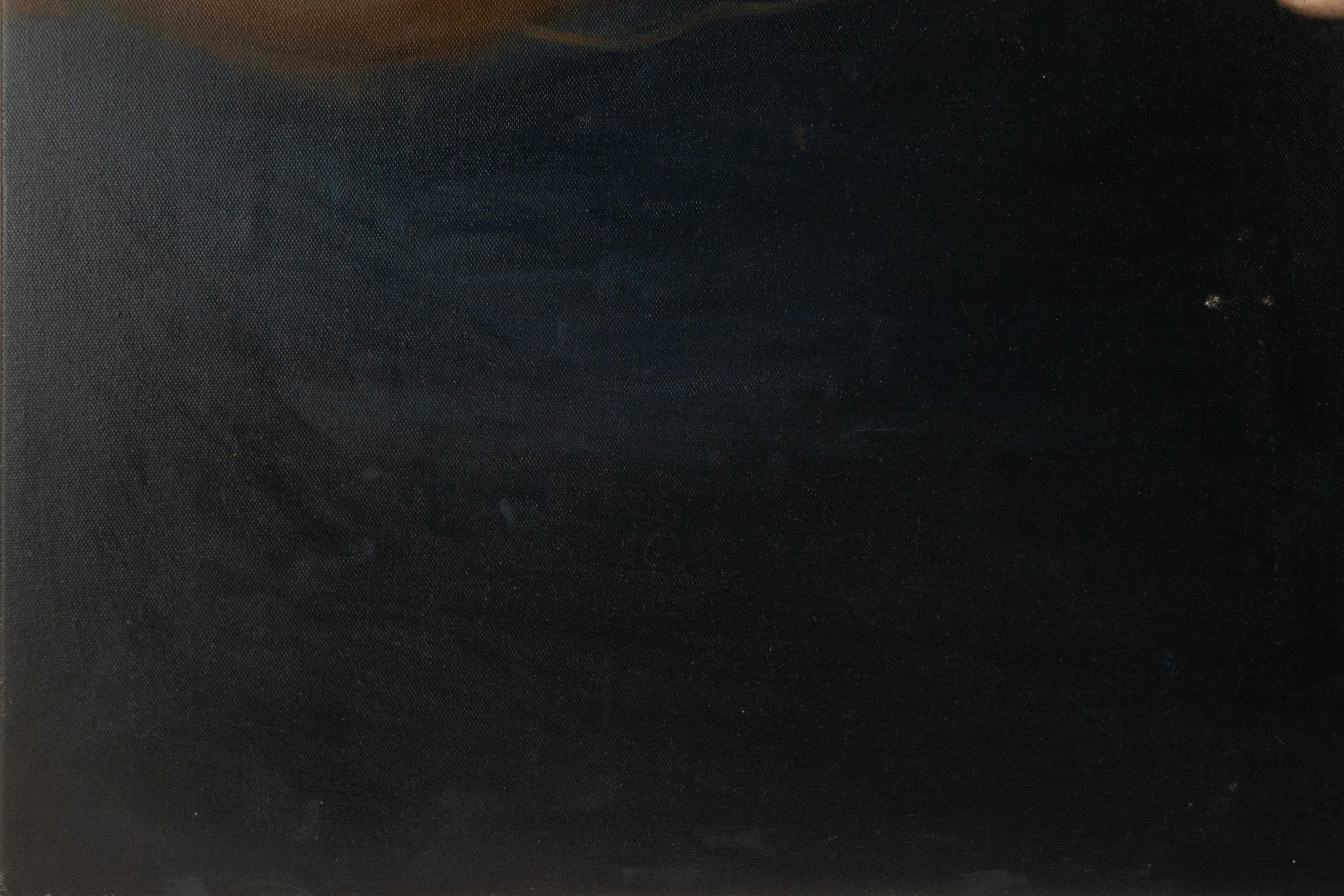 Yimin Liu Portrait Original Öl auf Leinwand 
