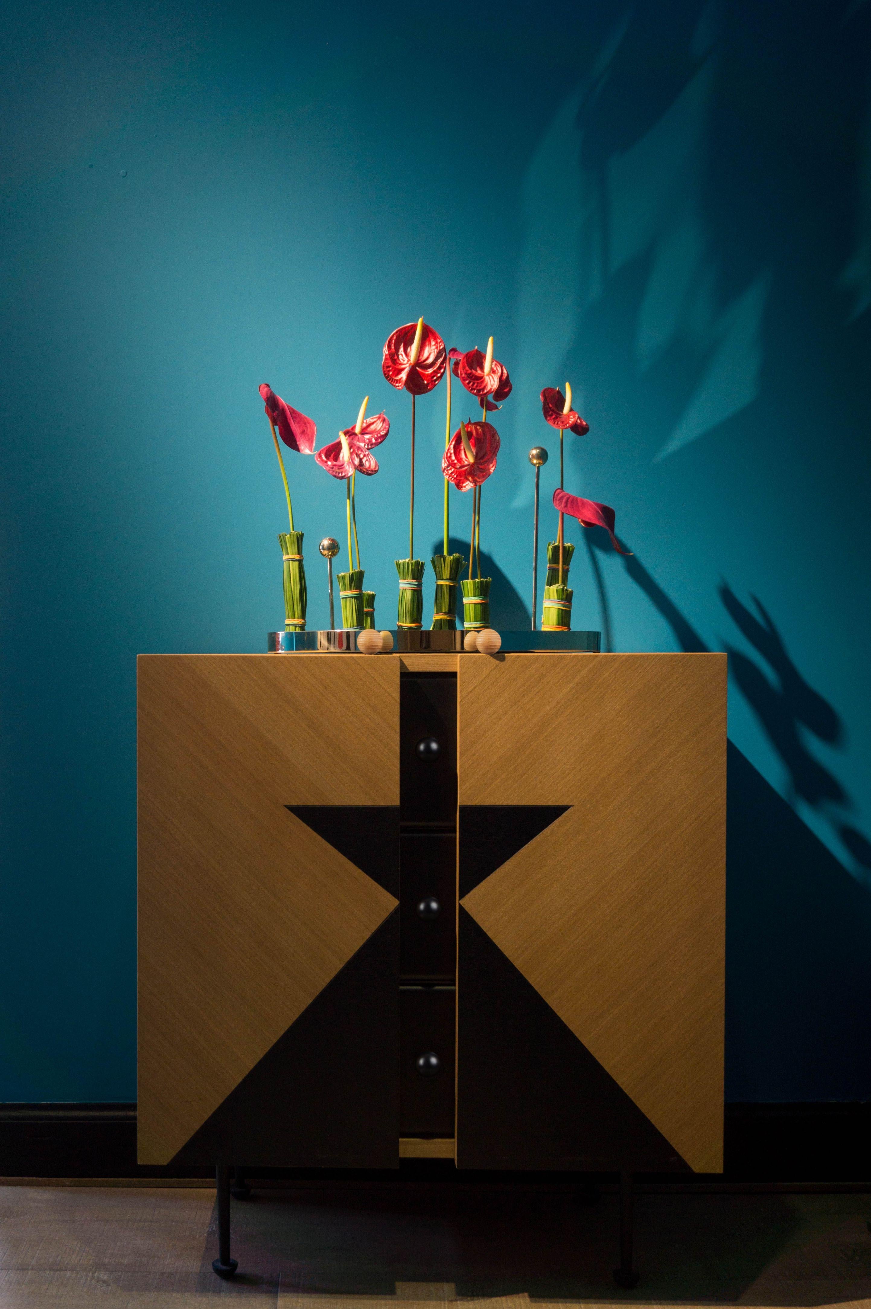 Contemporary Yin-Yang Chest Drawers Designed by Thomas Dariel For Sale