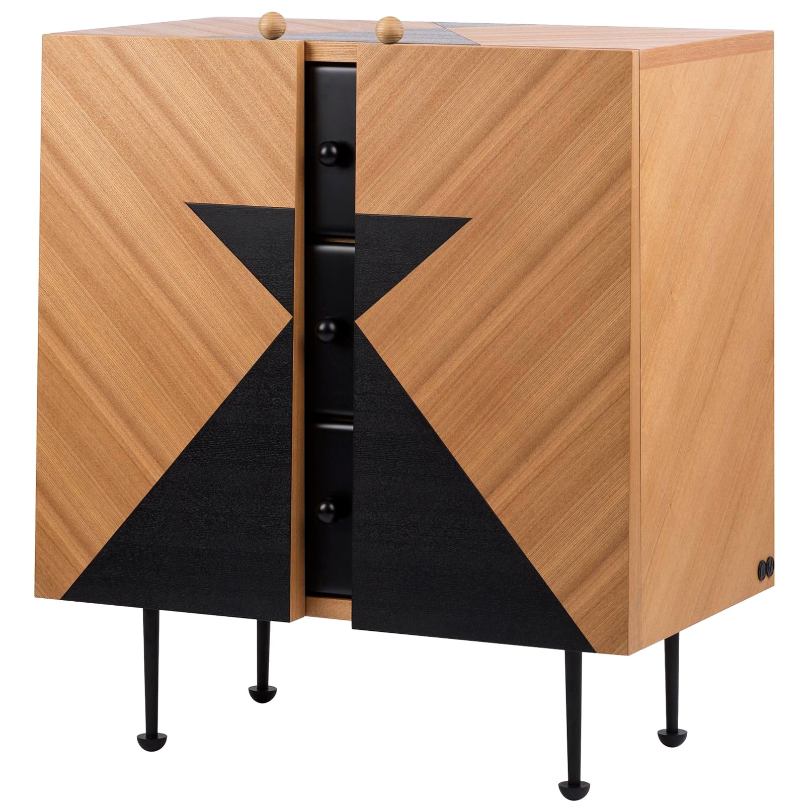 Yin-Yang Chest Drawers Designed by Thomas Dariel For Sale