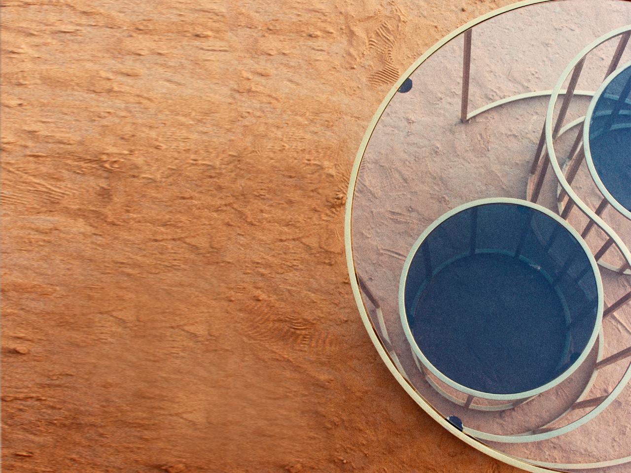 Table basse Yin Yang  par  Studio A Namit Khanna en vente 5