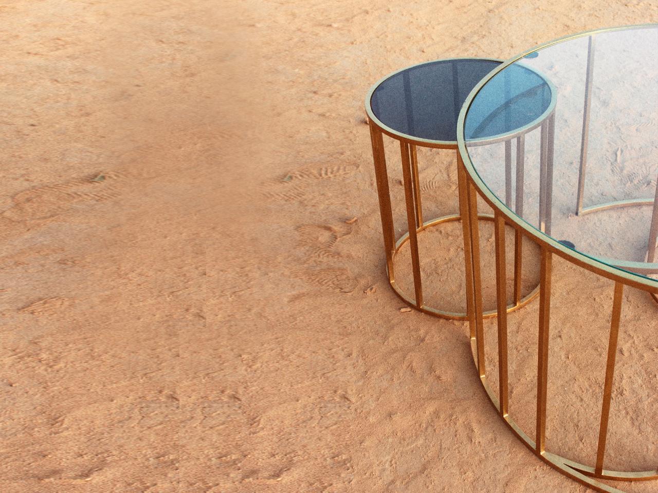 Table basse Yin Yang  par  Studio A Namit Khanna en vente 6