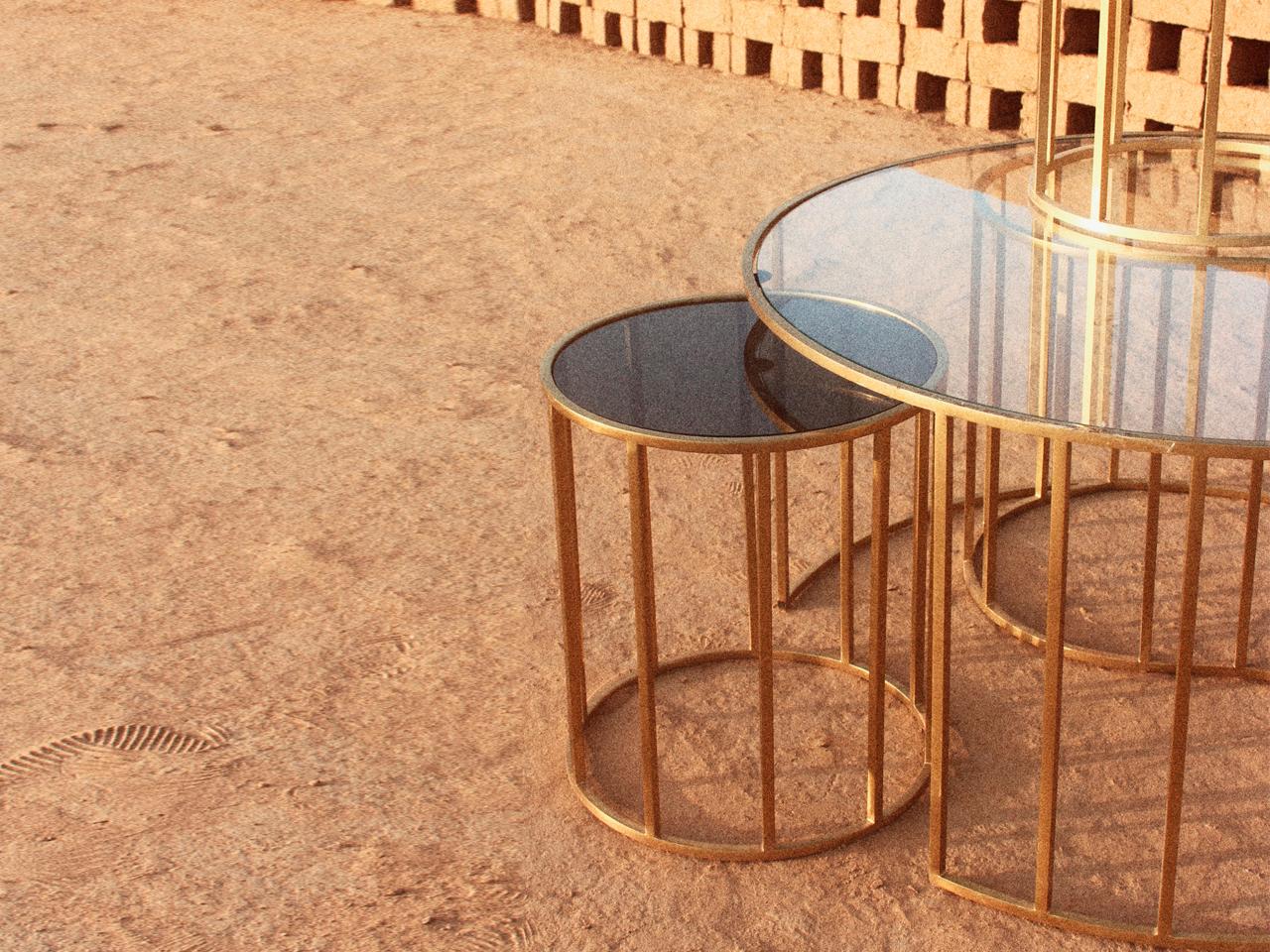 Table basse Yin Yang  par  Studio A Namit Khanna en vente 7