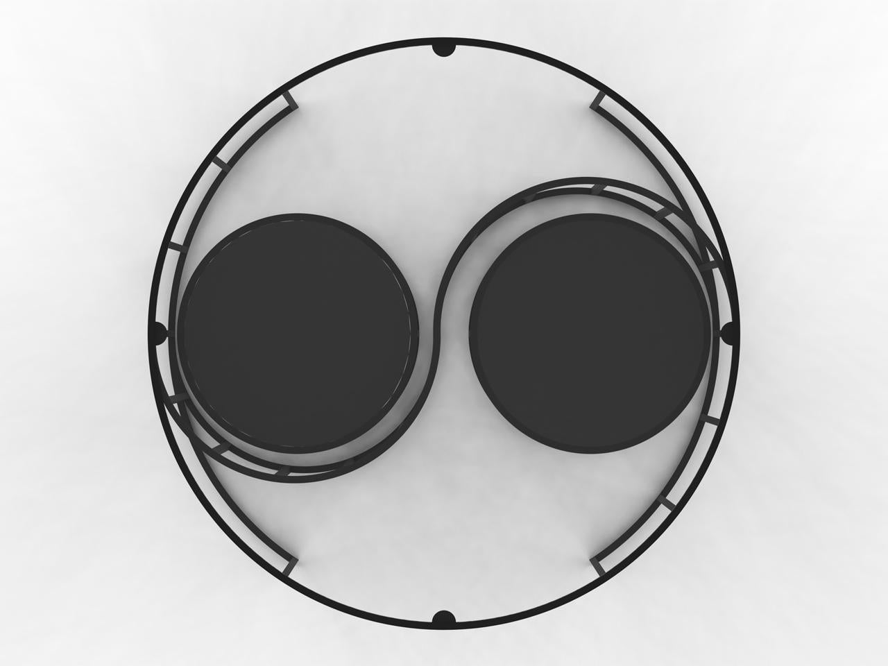 Indien Table basse Yin Yang  par  Studio A Namit Khanna en vente