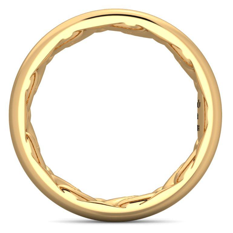 Bracelet mode Yin-Yang en or jaune 14 carats

INFORMATIONS SUR LES RÉGLAGES
Plus d'informations
Largeur de la bande	6 mm
Hauteur de l'anneau	2.3 mm