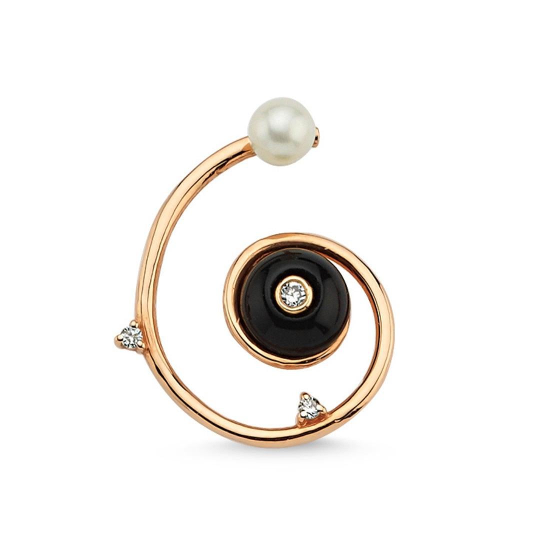 yin yang hoop earrings