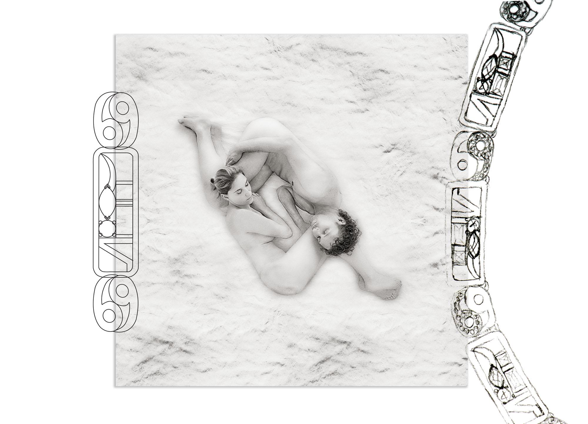 “YIN-YANG” Love Collection Earrings 18k Gold, Brilliants, Tanzanite, Tourmaline in vendita 1