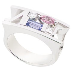 “YIN-YANG” Love Collection Ring 18k Gold, Brilliants, Tanzanite
Tourmaline