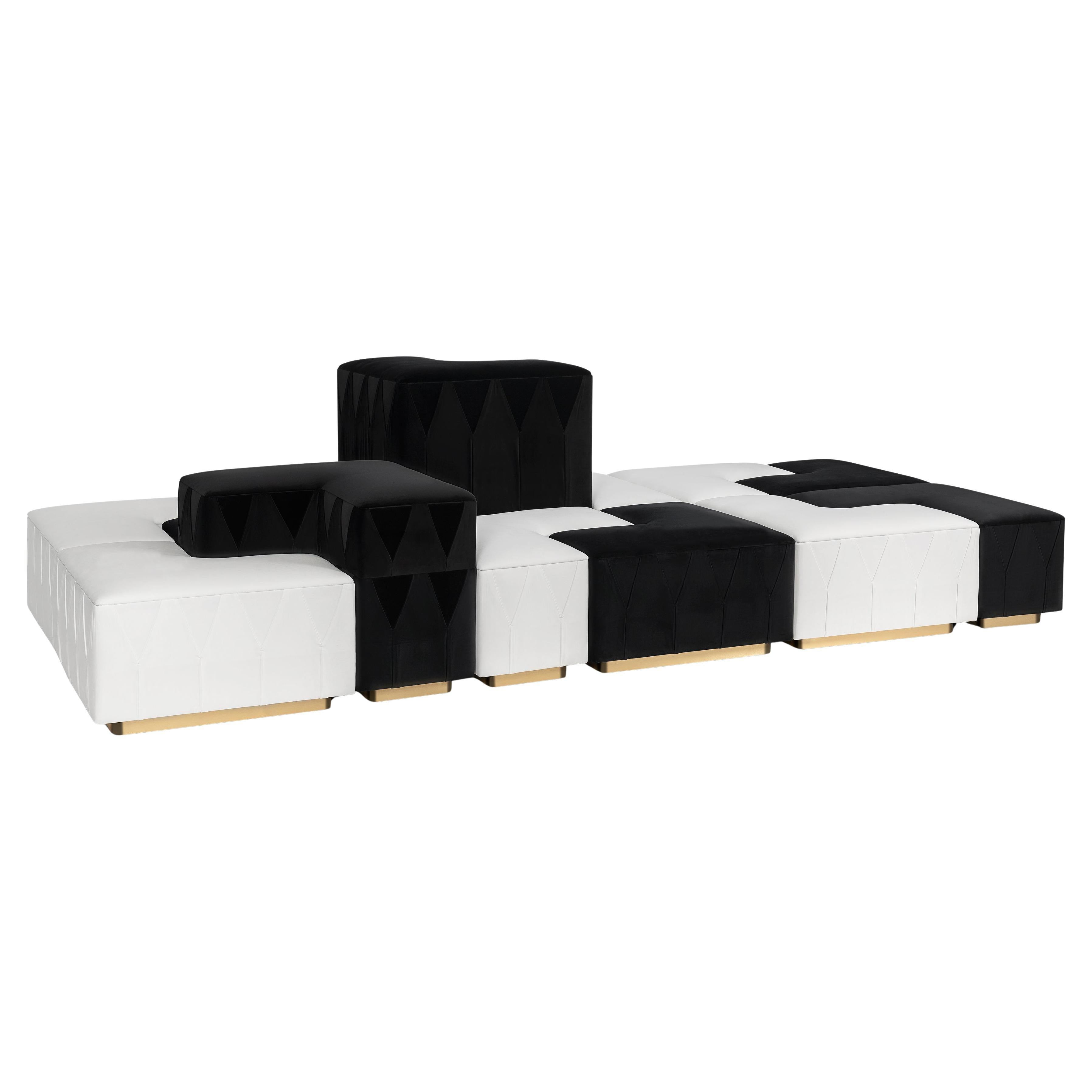 Sofá modular Yin Yang de Munna en venta