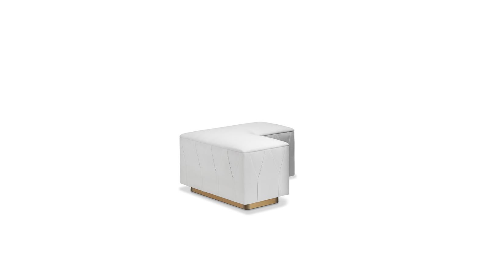 Yin Yang Modulares Sofa aus Samt (21. Jahrhundert und zeitgenössisch) im Angebot